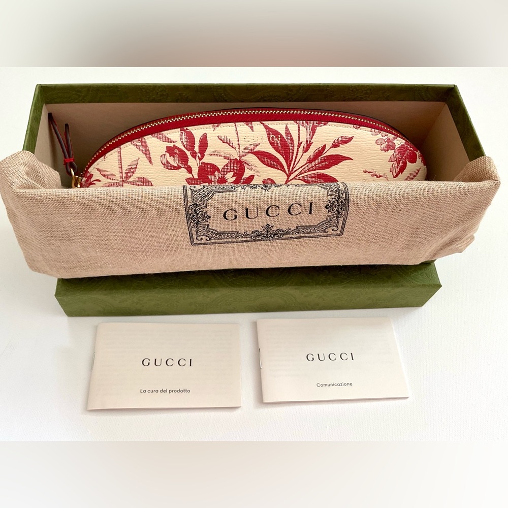 Beautiful New in Box Gucci Flora Herbarium Pouch retail $599 - Picture 12 of 13